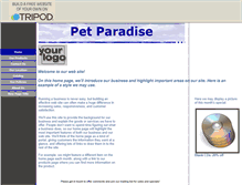 Tablet Screenshot of petparentparadise.com